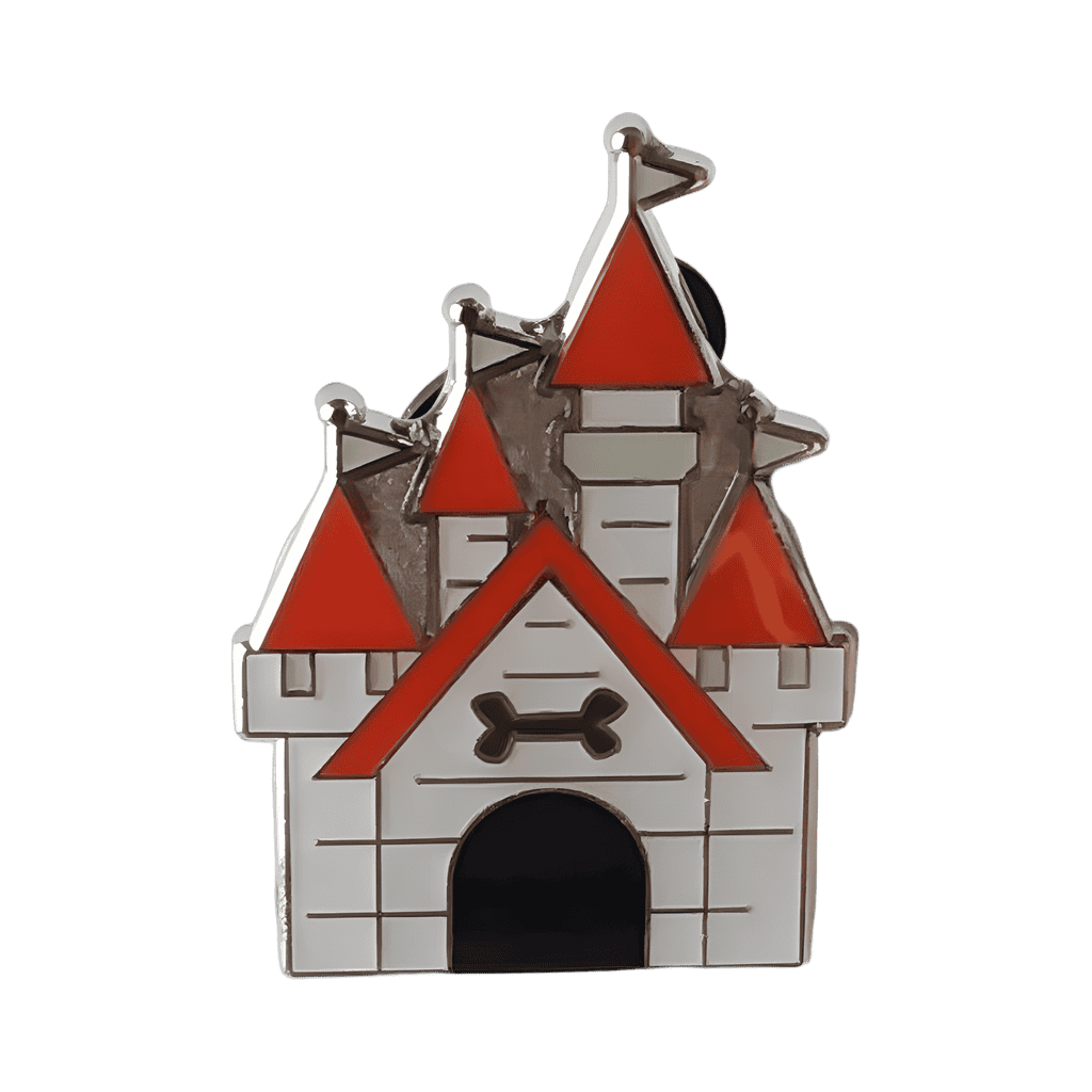 Castle Doghouse Disney pin