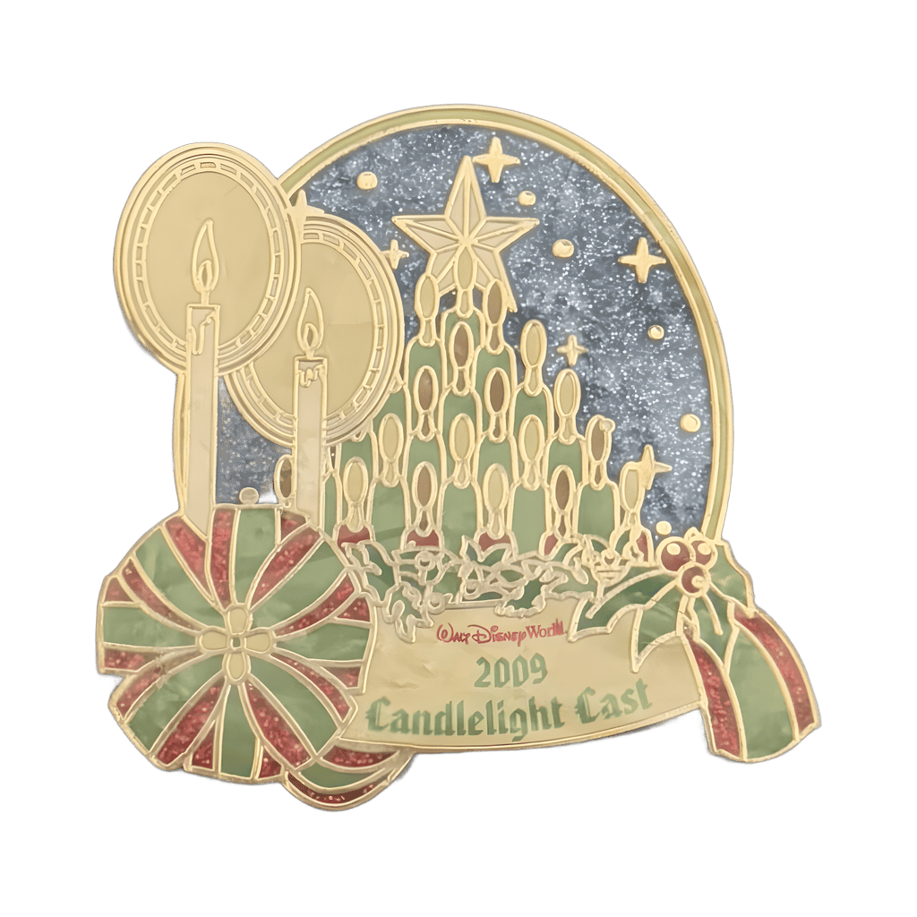 2009 Candlelight Cast - Choir Tree Disney pin