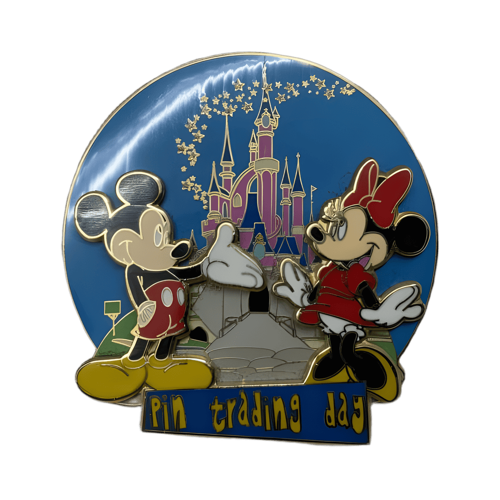 Mickey Minnie - Castle DLP - PTD Disney pin