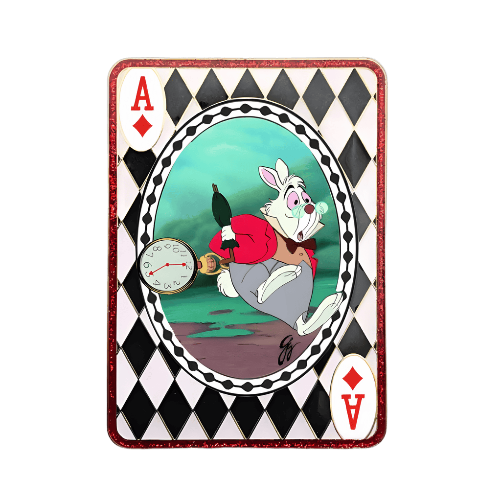 Forever Late! - Ace of Diamonds Disney pin