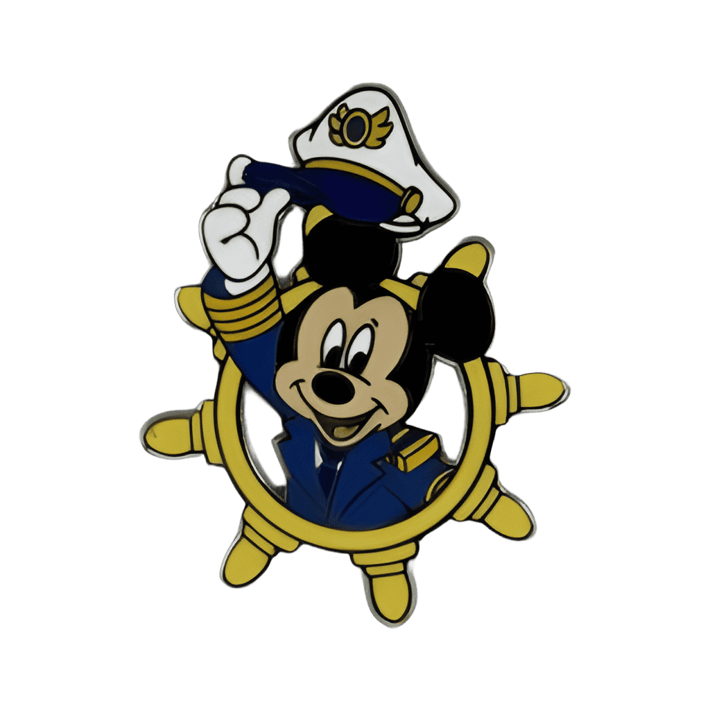 Captain Mickey Disney pin