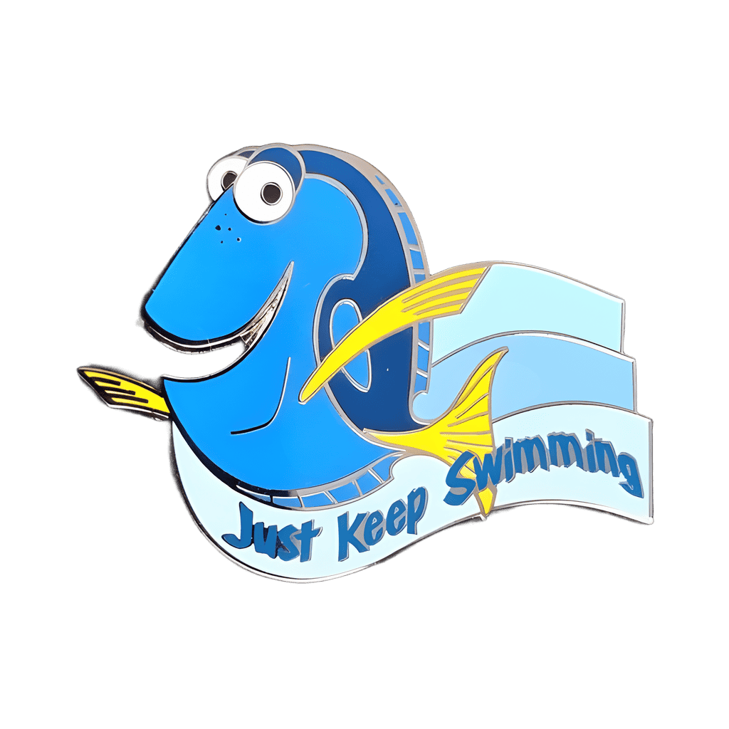 Dory Just Keep Swimming Disney pin