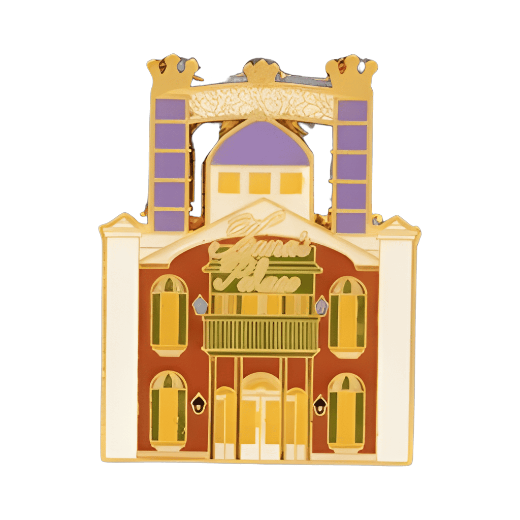 Tiana's Palace Glow-in-the-Dark Disney pin