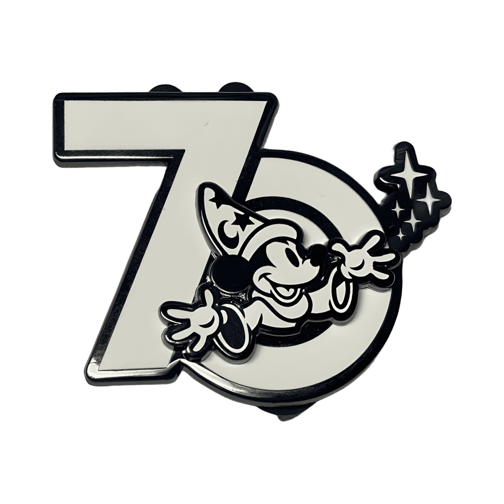 70th Anniversary Imagineering Mickey (White variant) Disney pin