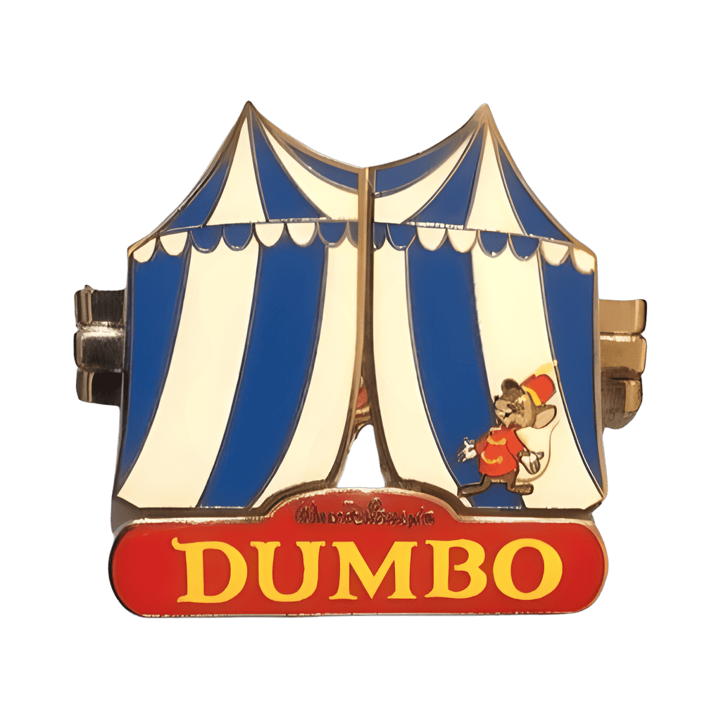 Dumbo Variant 4 - Blue and White Stripes Disney pin