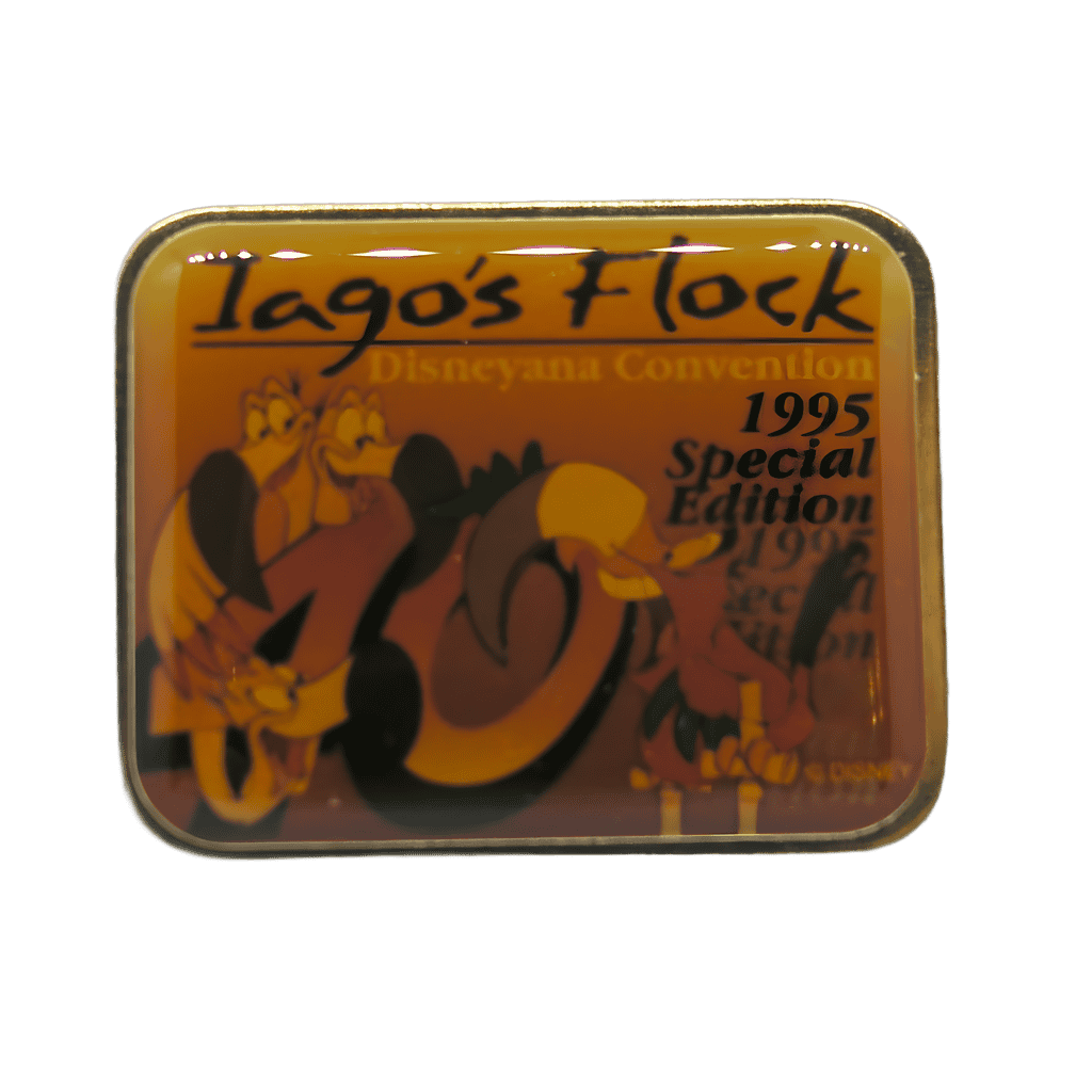 Iago's Flock - Security - Disneyland 40th Anniversary Disney pin