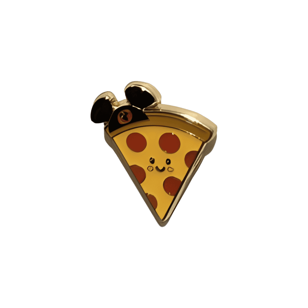 Pizza Slice with Ear Hat Disney pin