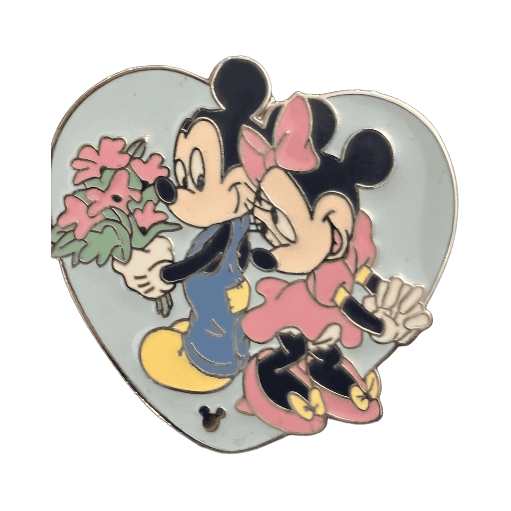 Mickey & Minnie Date with Flowers Disney pin