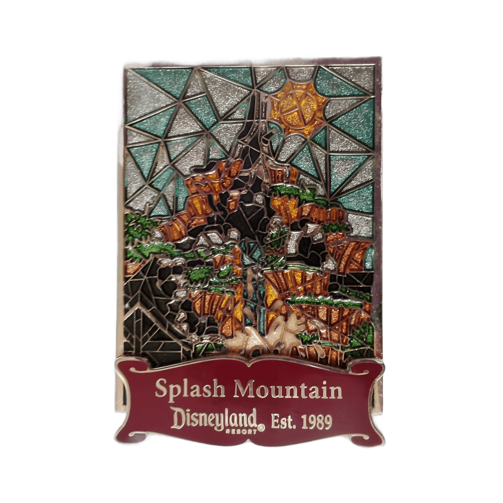 DLR - Splash Mountain - Stained Glass - Cast Disney pin