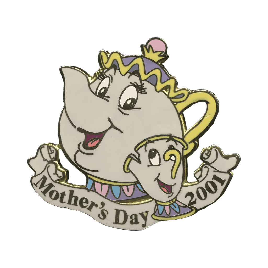 2001 - Mrs. Potts and Chip Disney pin