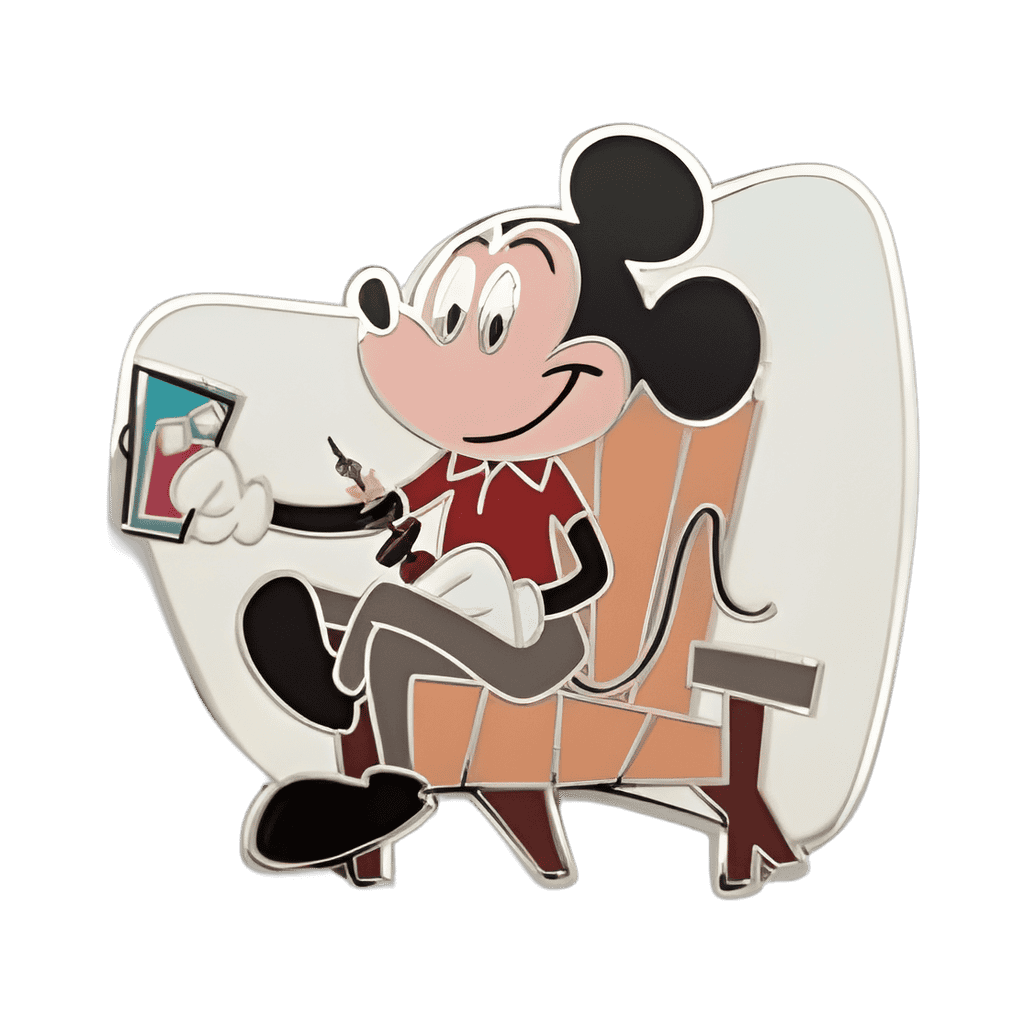Pin #6 - Mickey Relaxing Disney pin