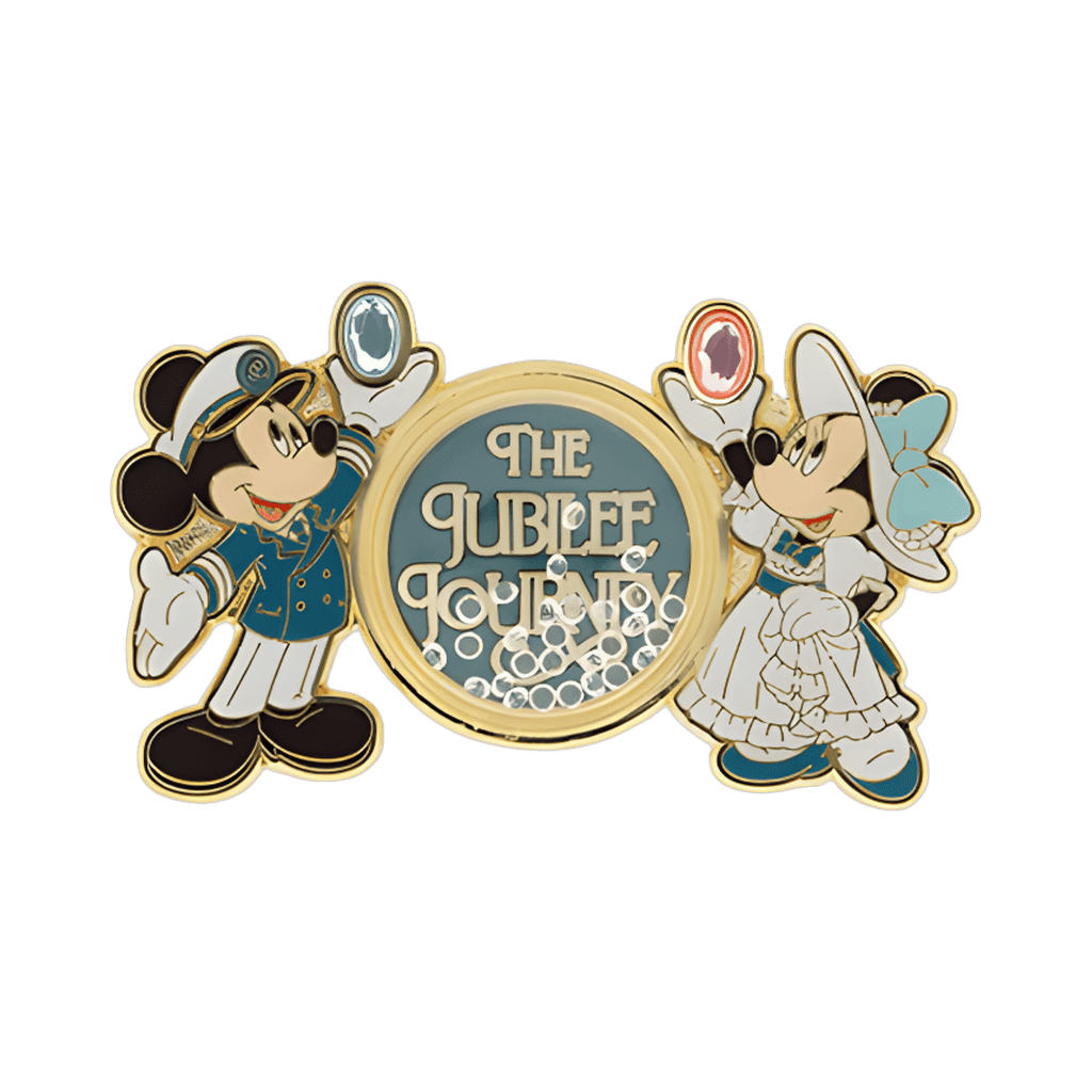 Mickey and Minnie The Jubilee Journey Disney pin