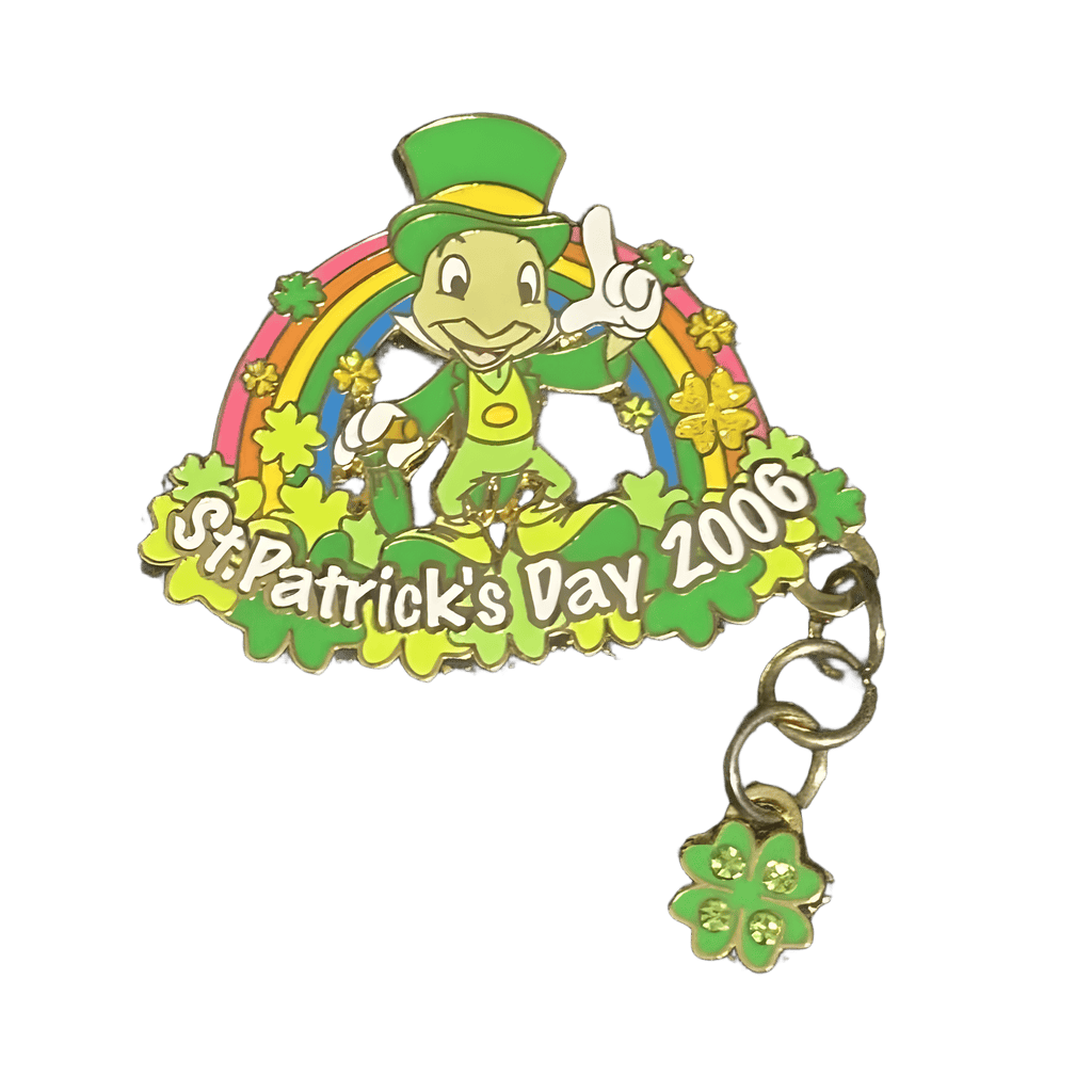 Jiminy St Patrick’s Day 2006 Disney pin