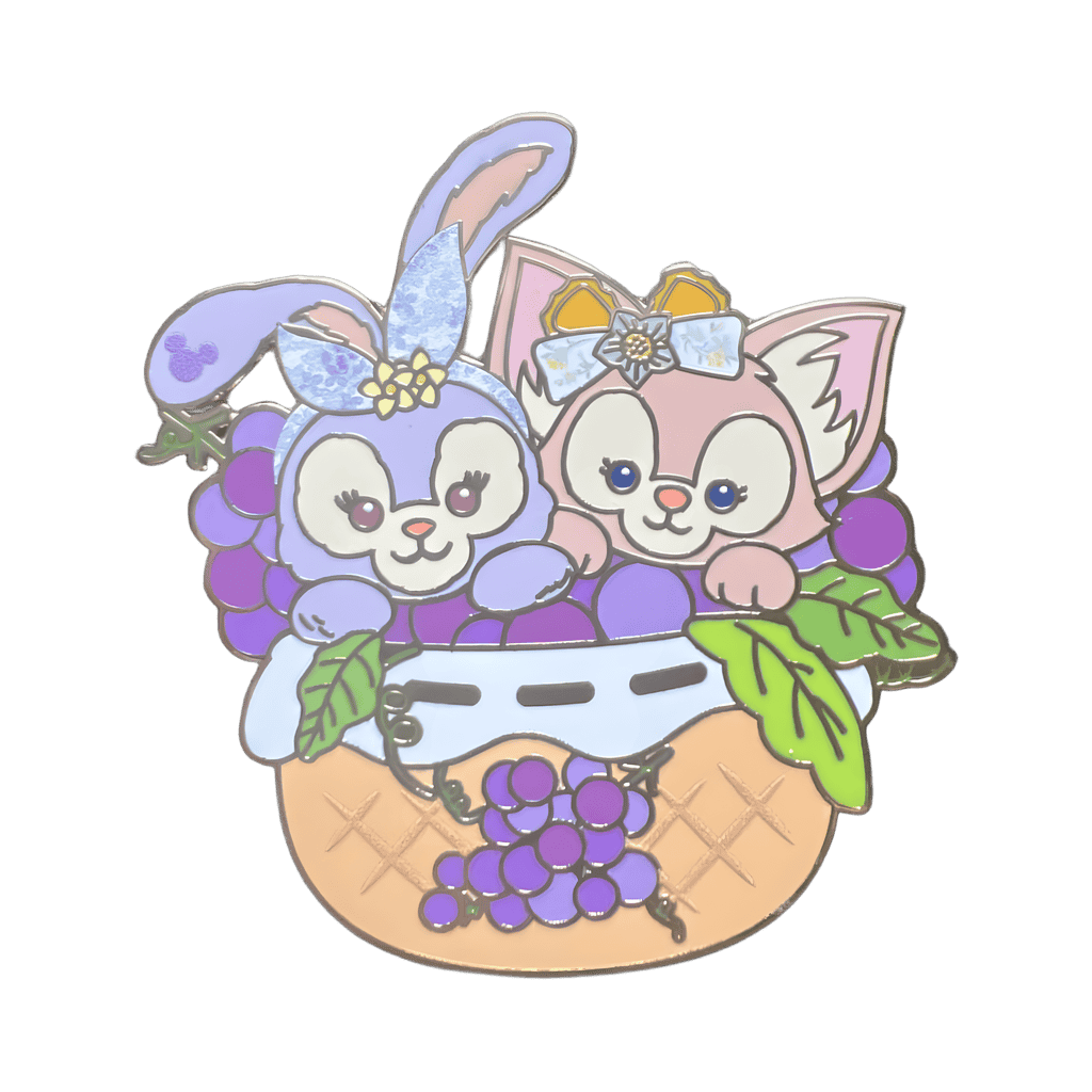 StellaLou and LinaBelle in Grape Basket Disney pin