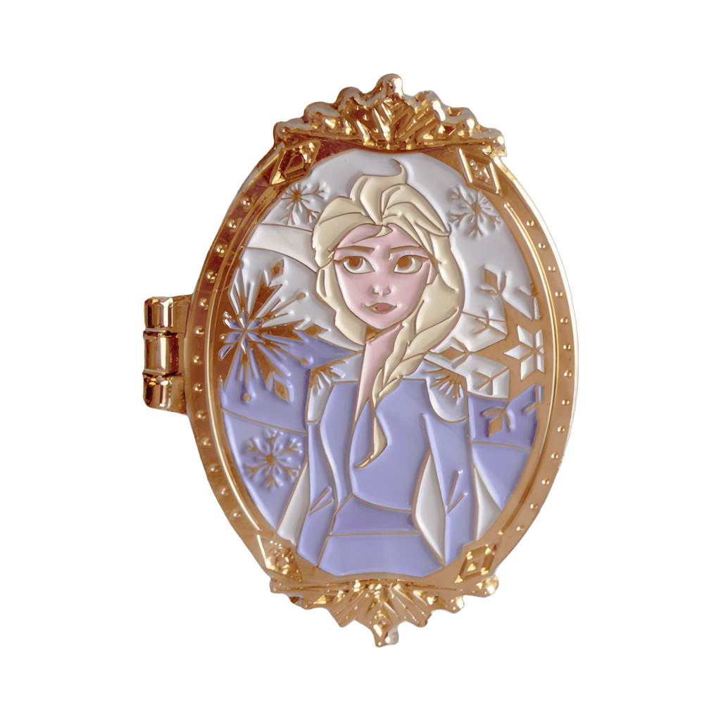 Elsa Hinged locket Korea Disney pin