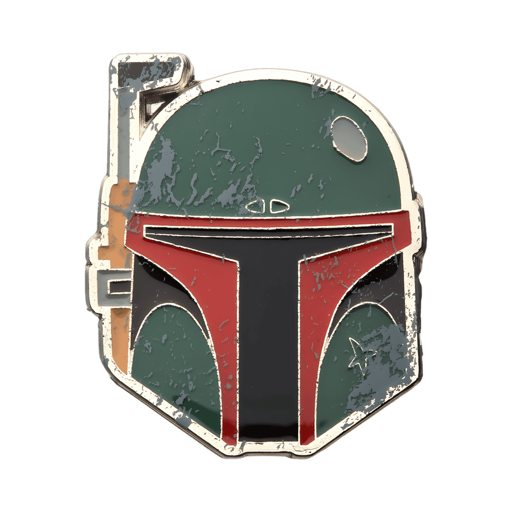 Boba Fett Battle Damage Disney pin