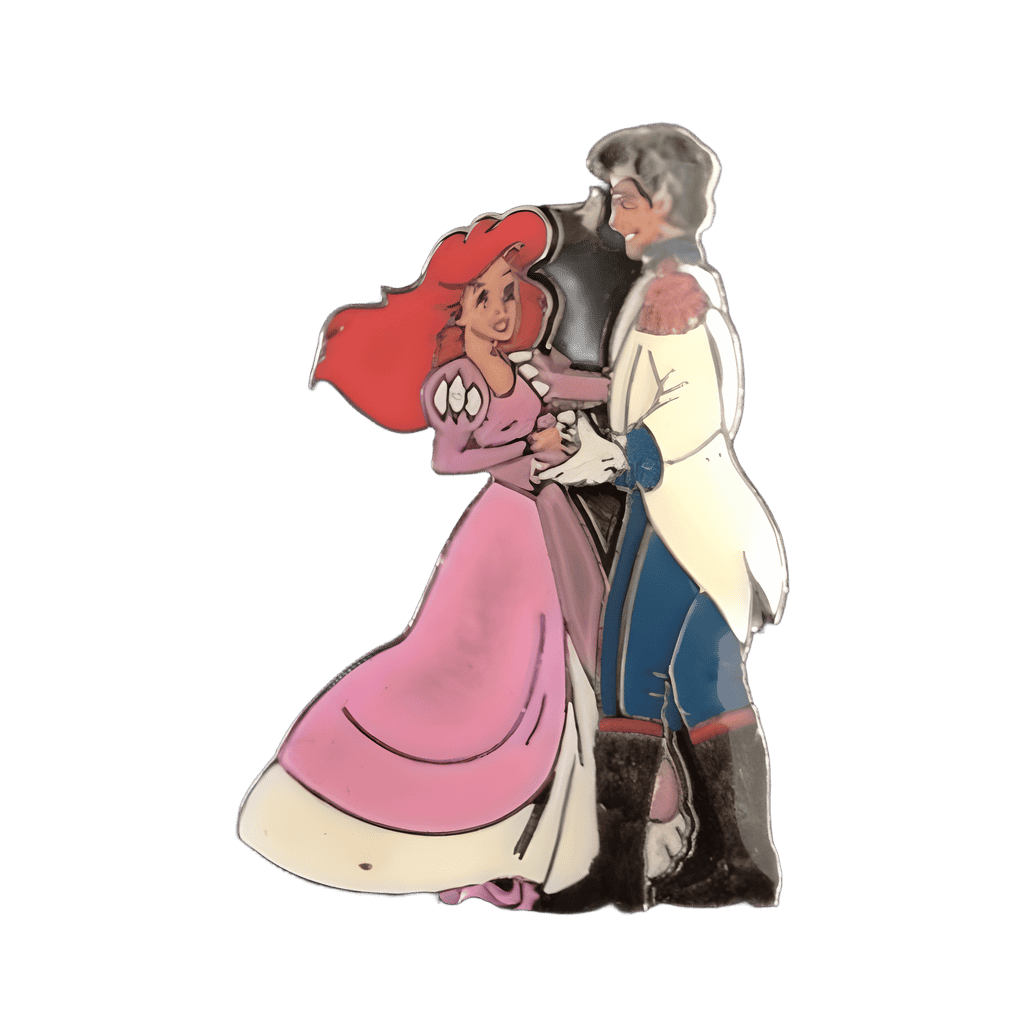 Ariel and Eric Dancing Disney pin