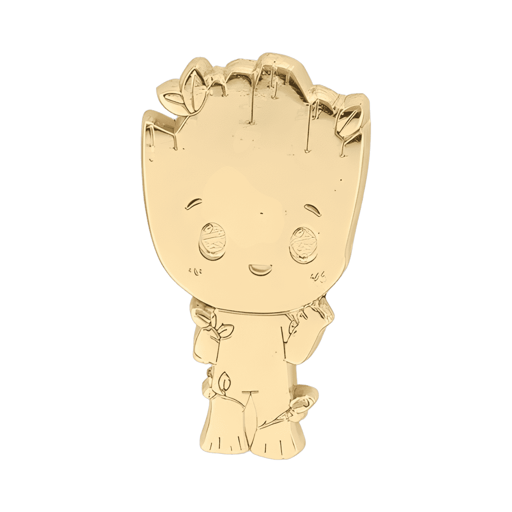 Gold Groot Disney pin