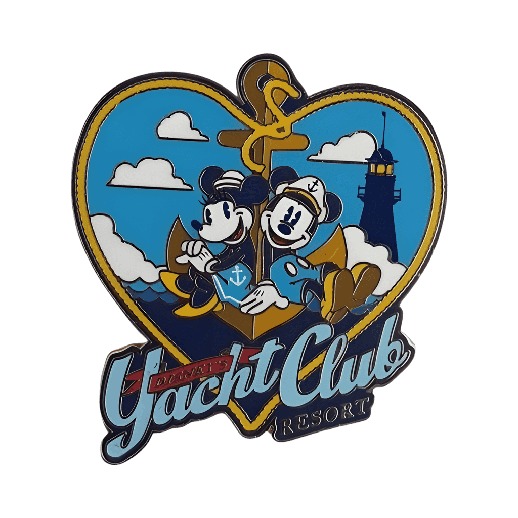 Mickey Mouse and Minnie Mouse Disney pin