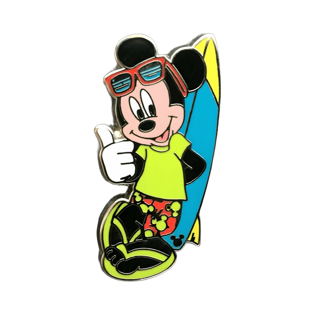 Surfer Mickey Disney pin