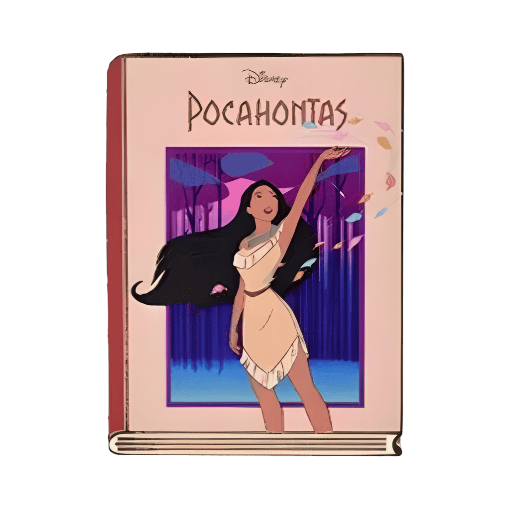Pocahontas & Meeko Set — Book Disney pin