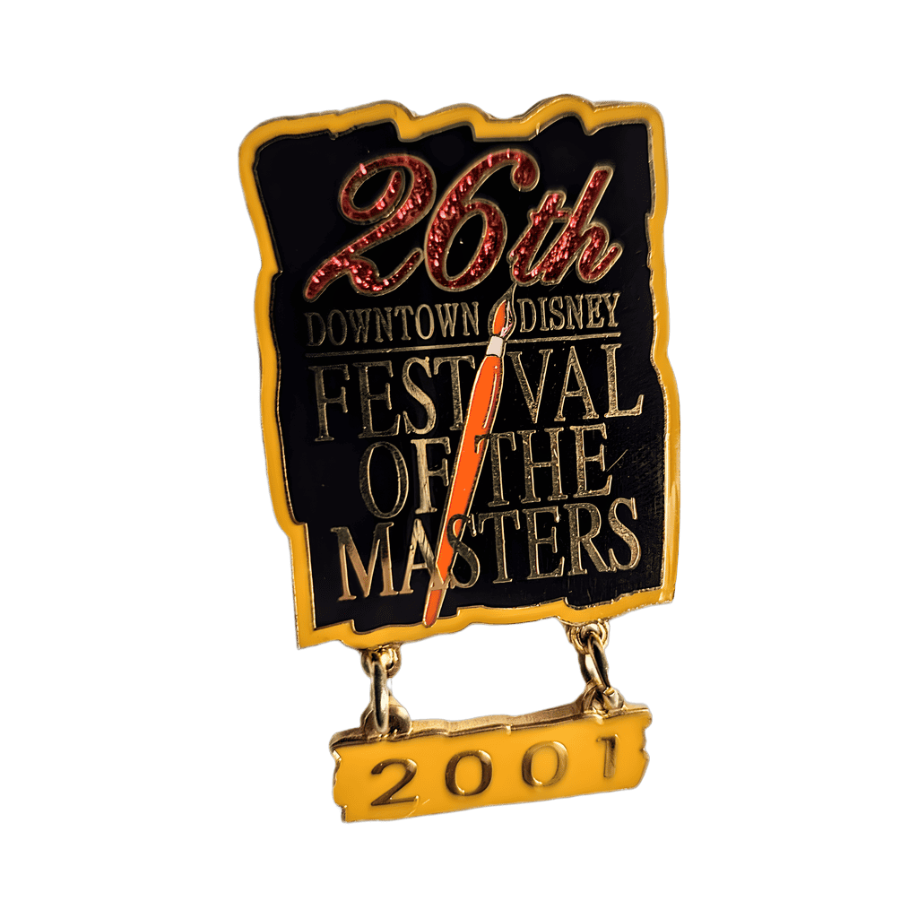 26th DTD Festival of the Masters Dangle Disney pin
