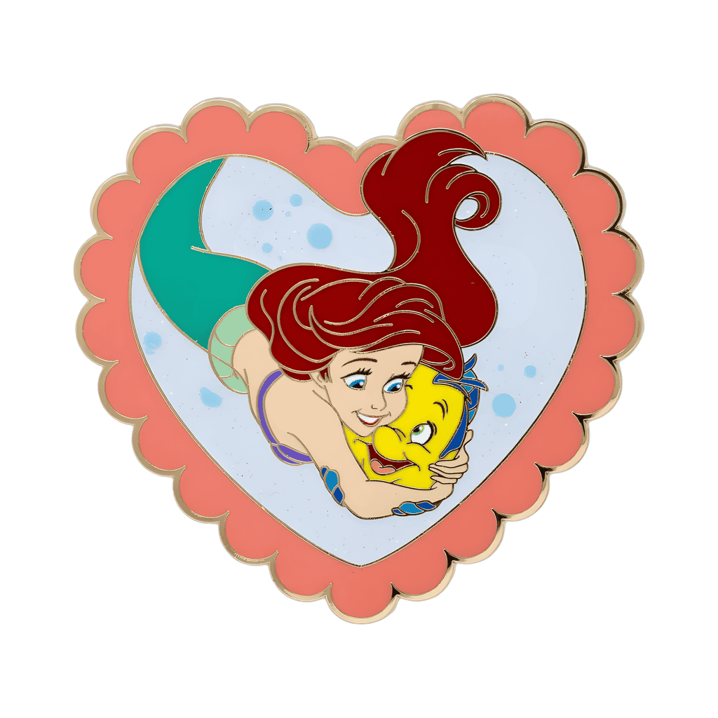 The Little Mermaid - Ariel & Flounder Disney pin