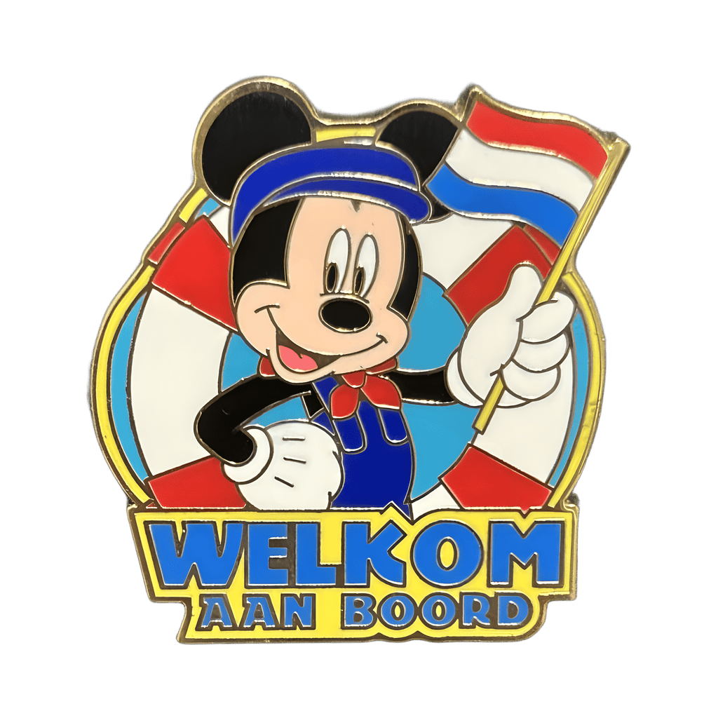 Mickey - Welkom Aan Boord Disney pin