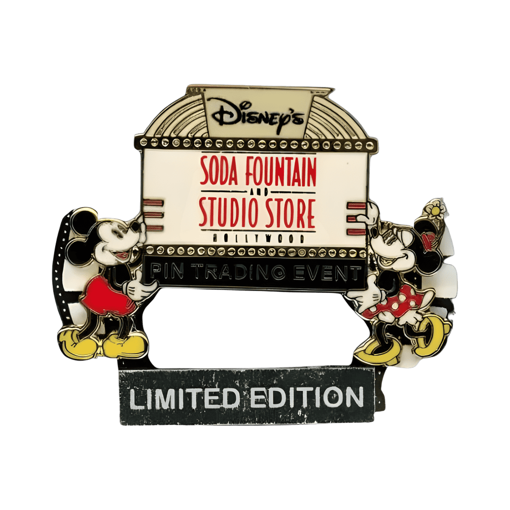 Trading Event Marquee Mickey & Minnie Mystery Release Disney pin