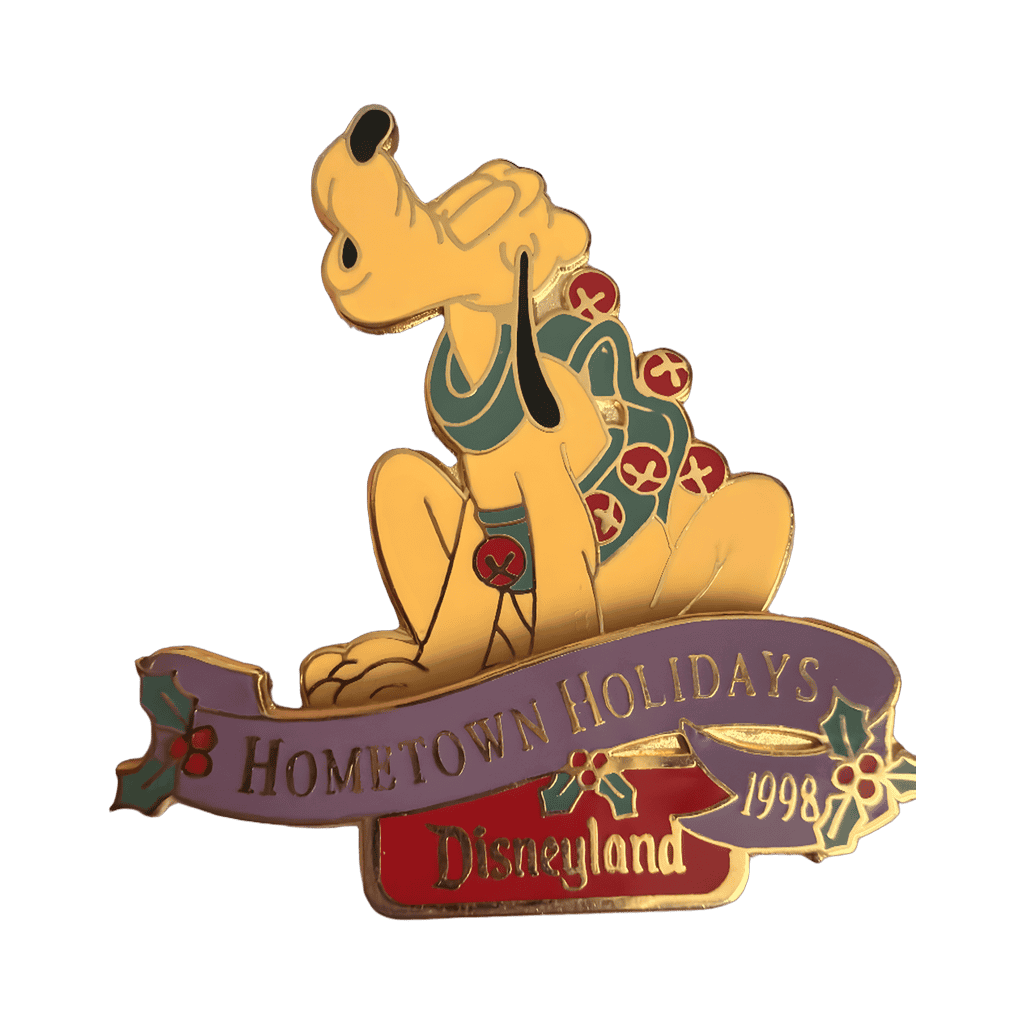 pluto holiday 1998 Disney pin