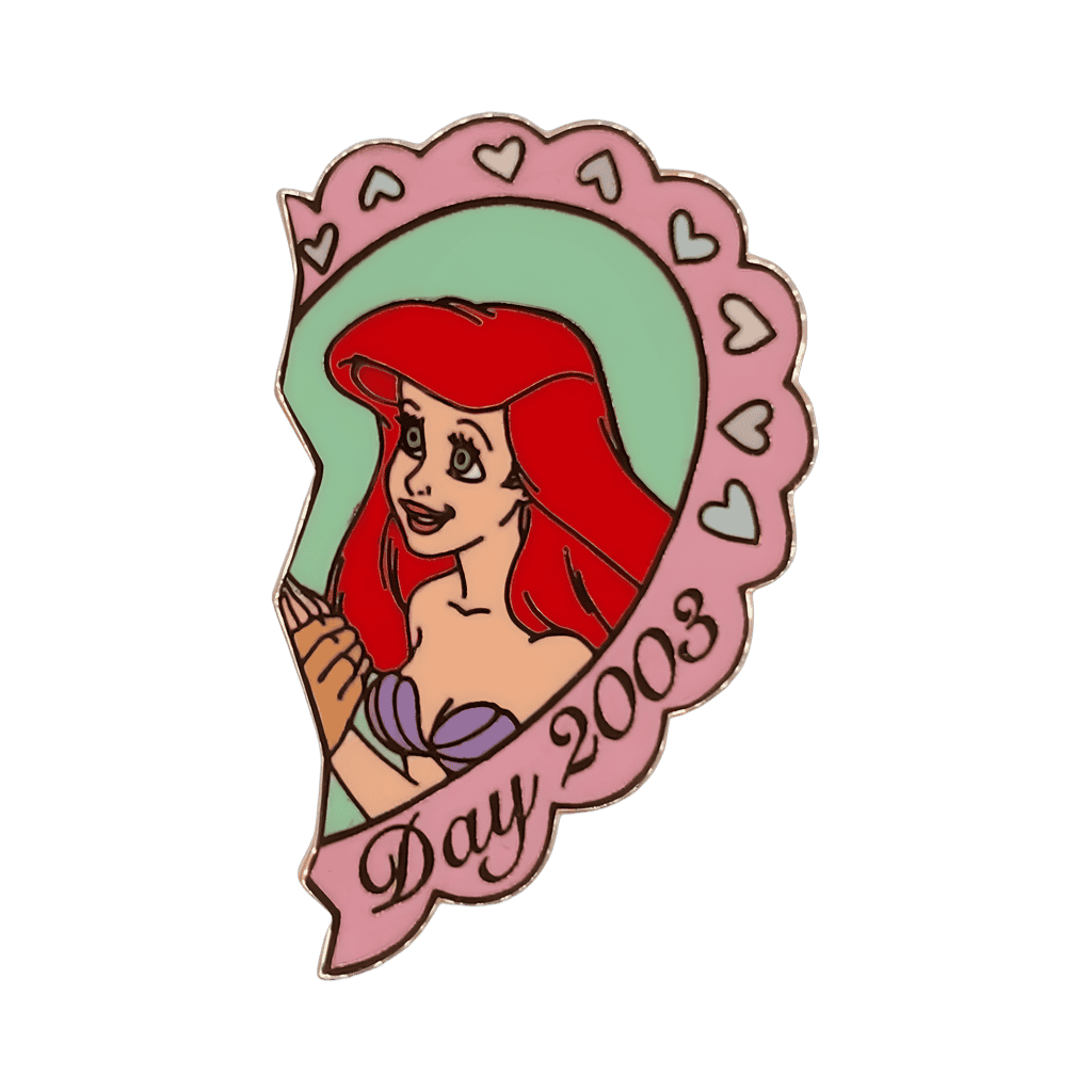 Valentine's Day 2003 Pin Set #3 - Ariel Disney pin