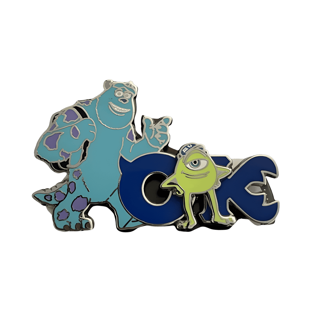 Mike and Sully OK Disney pin