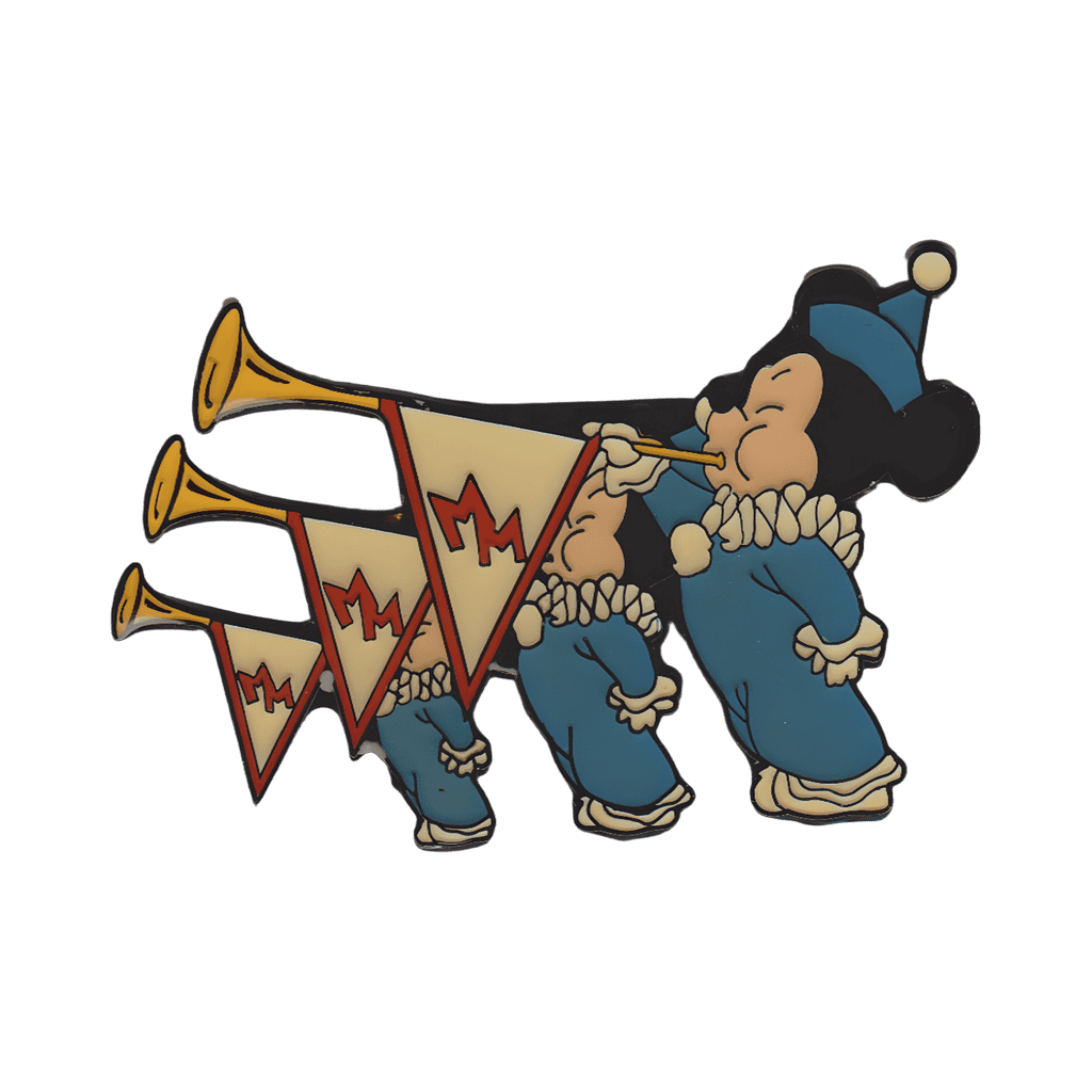 Mickey Mouse Club Trumpet Players Disney pin