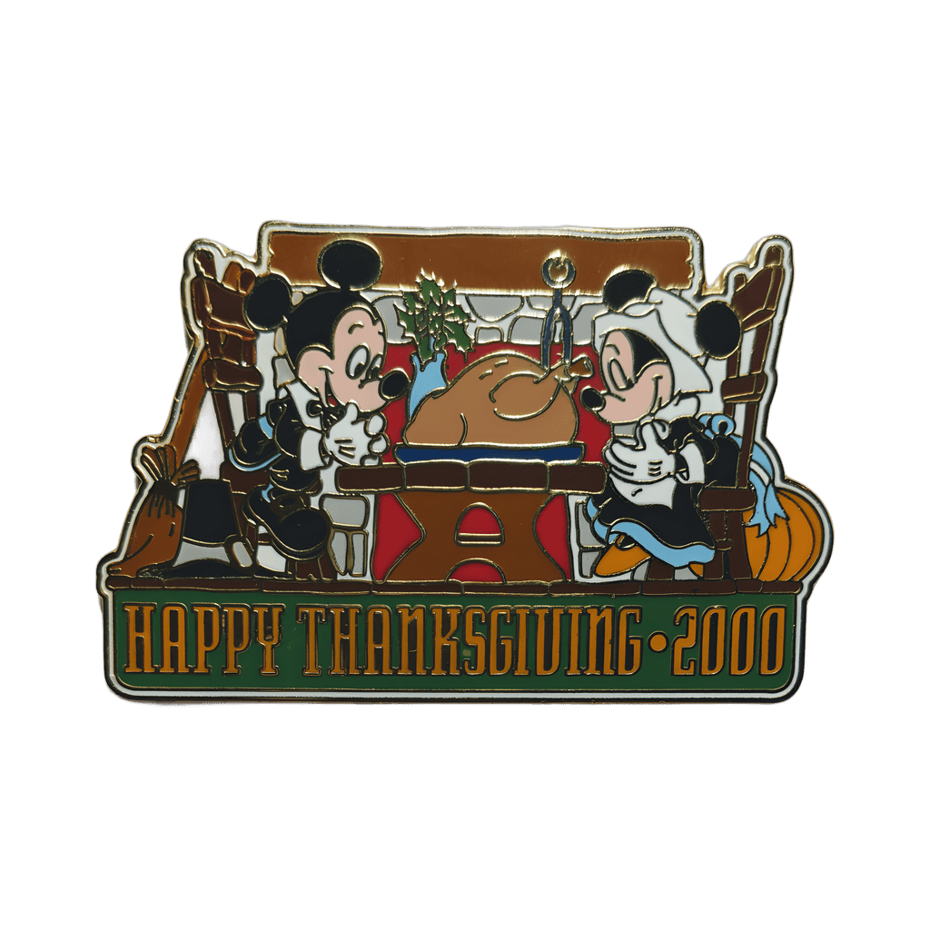 2000 - Mickey Mouse and Minnie Mouse Disney pin