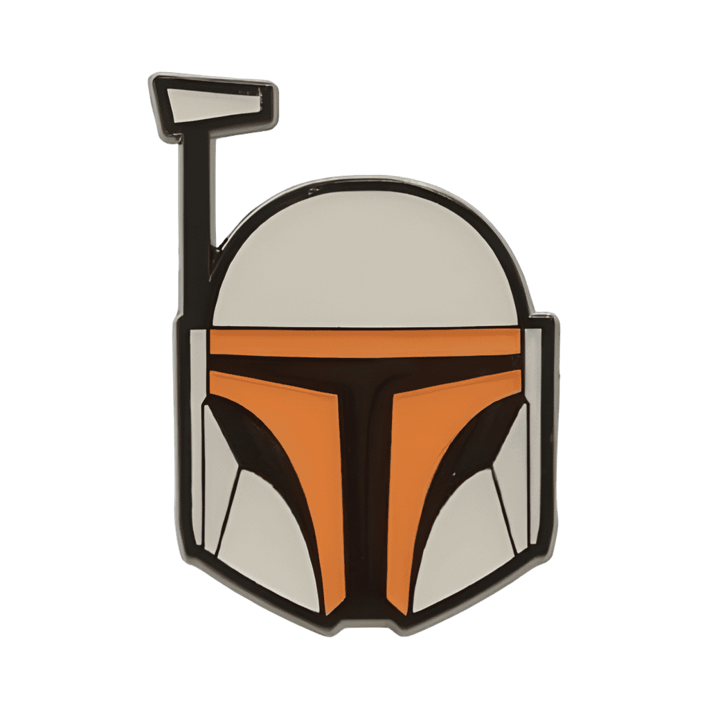 Orange & Grey Helmet Disney pin