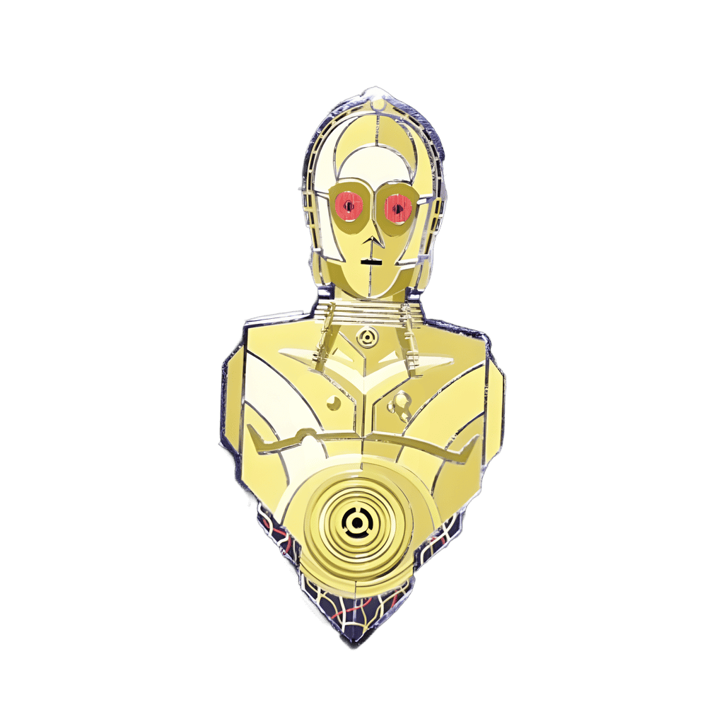 C-3PO with Red Eyes Disney pin