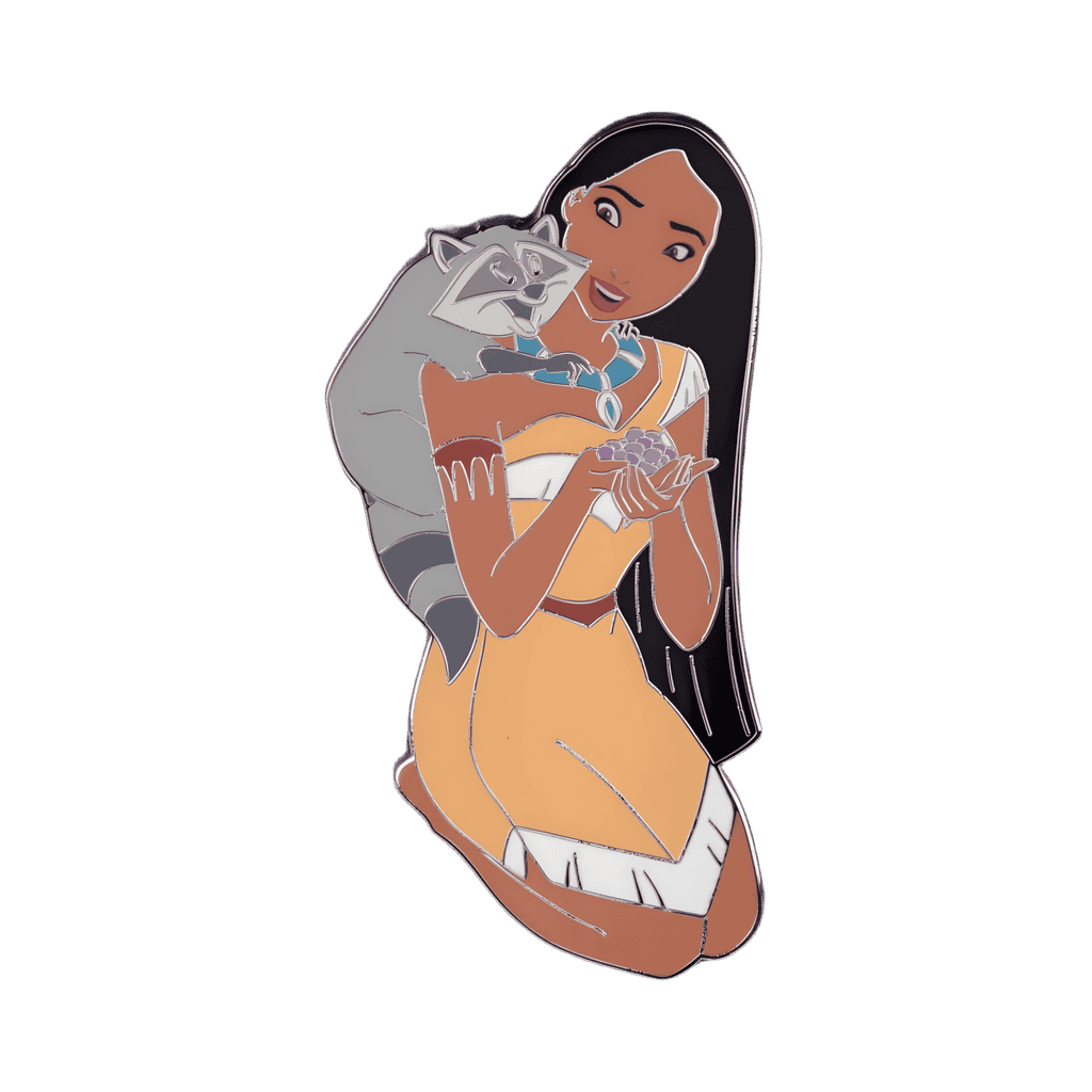 Pocahontas and Meeko Disney pin