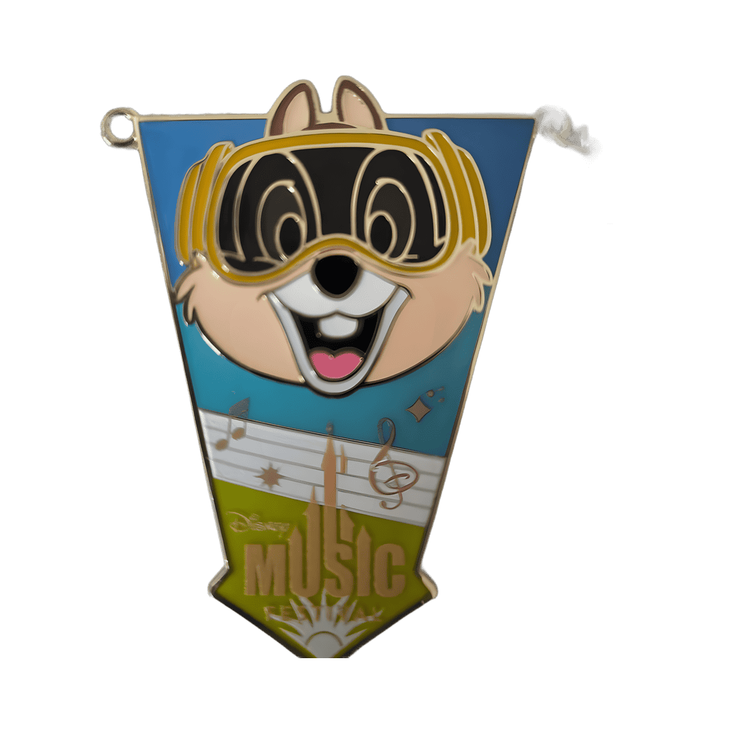 Chip DJ Disney pin
