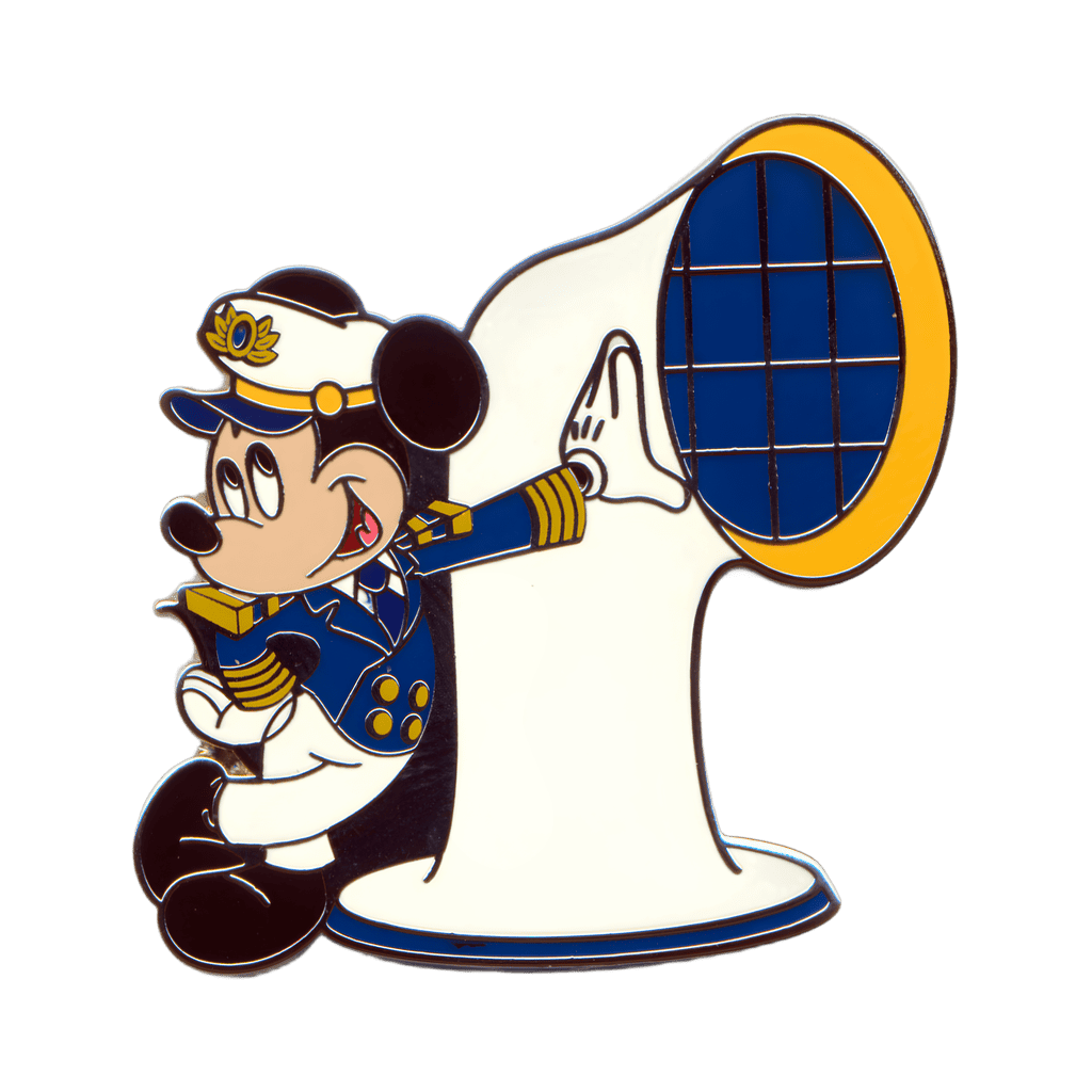 Captain Mickey Disney pin