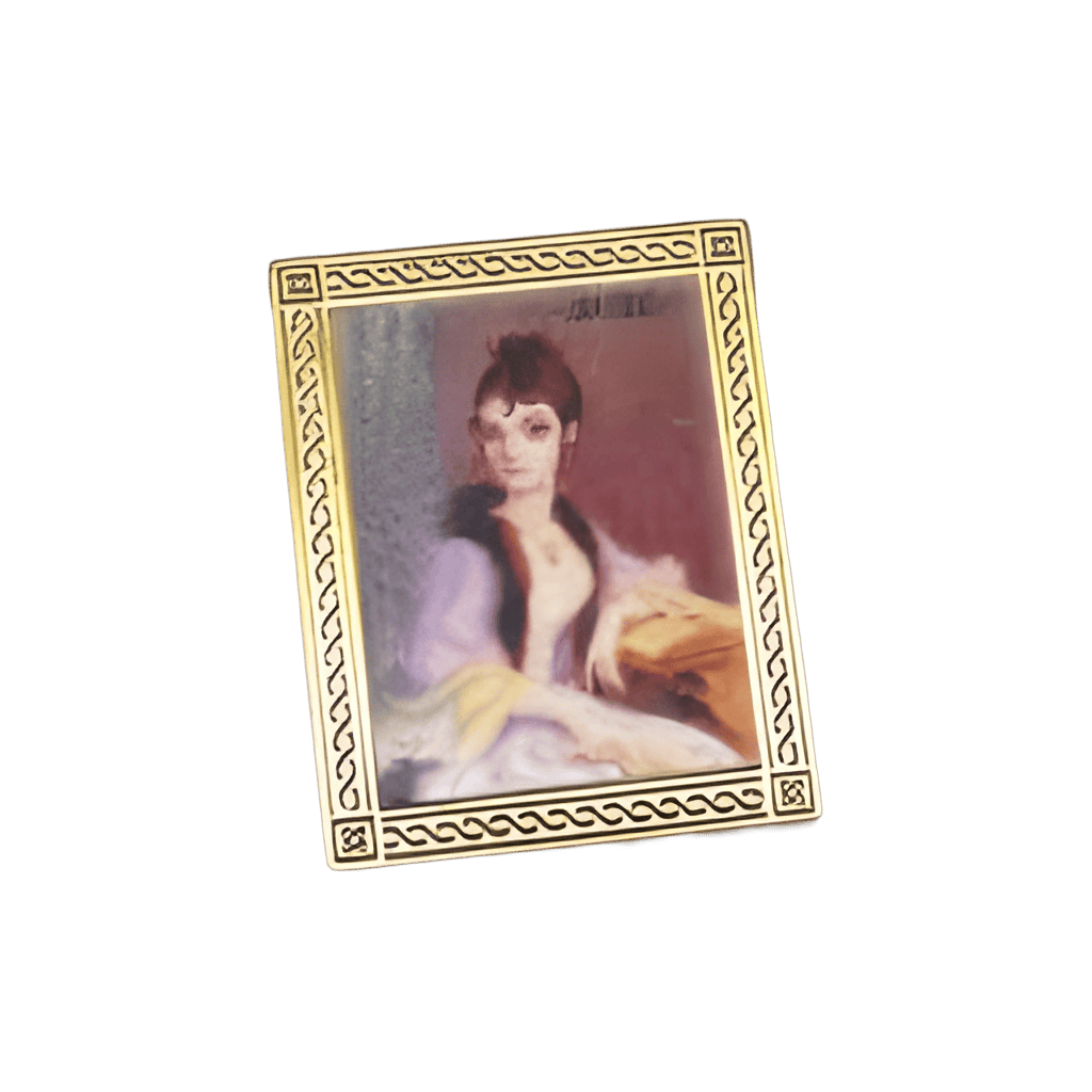 Lenticular Miss April-December Portrait Disney pin