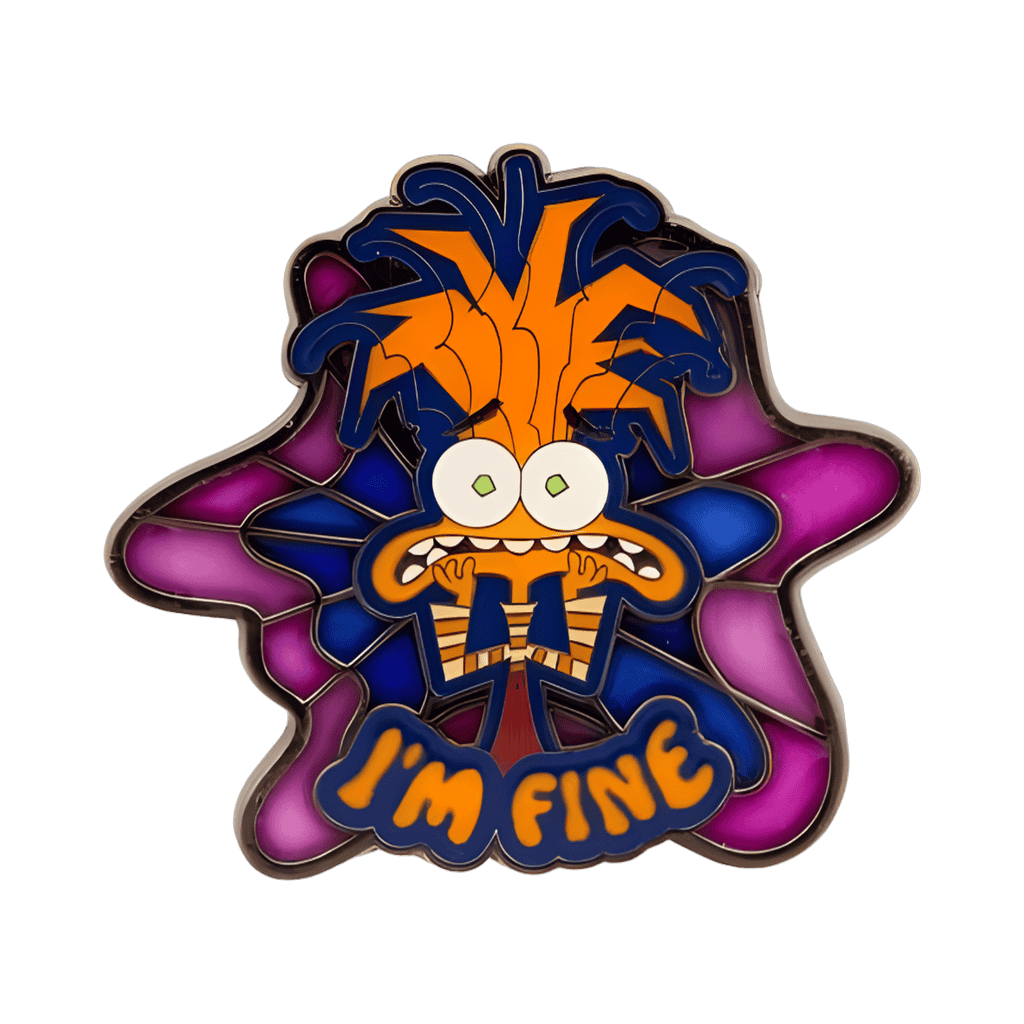 Anxiety Disney pin