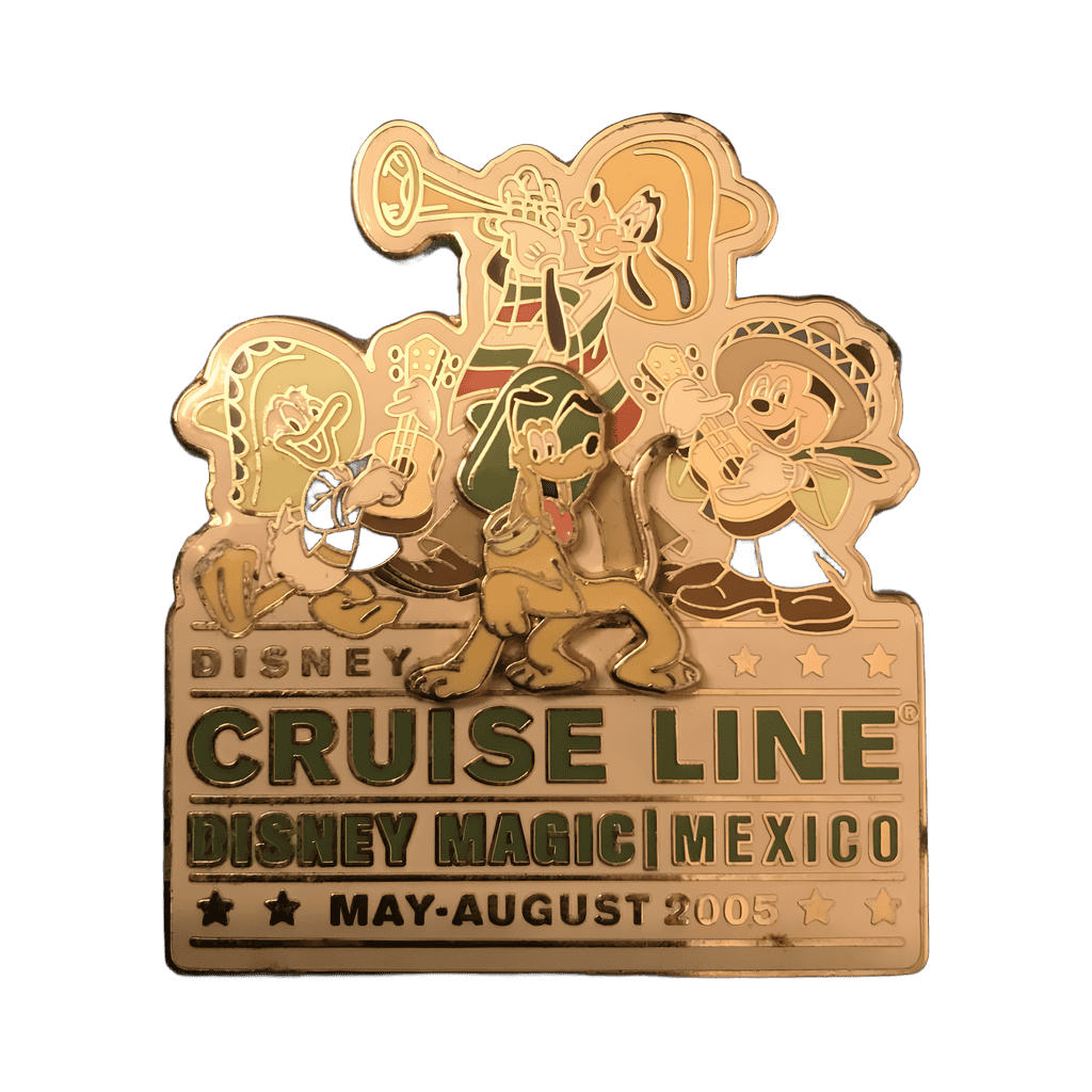 Mickey and friends Mexico cruise, Disney magic Disney pin