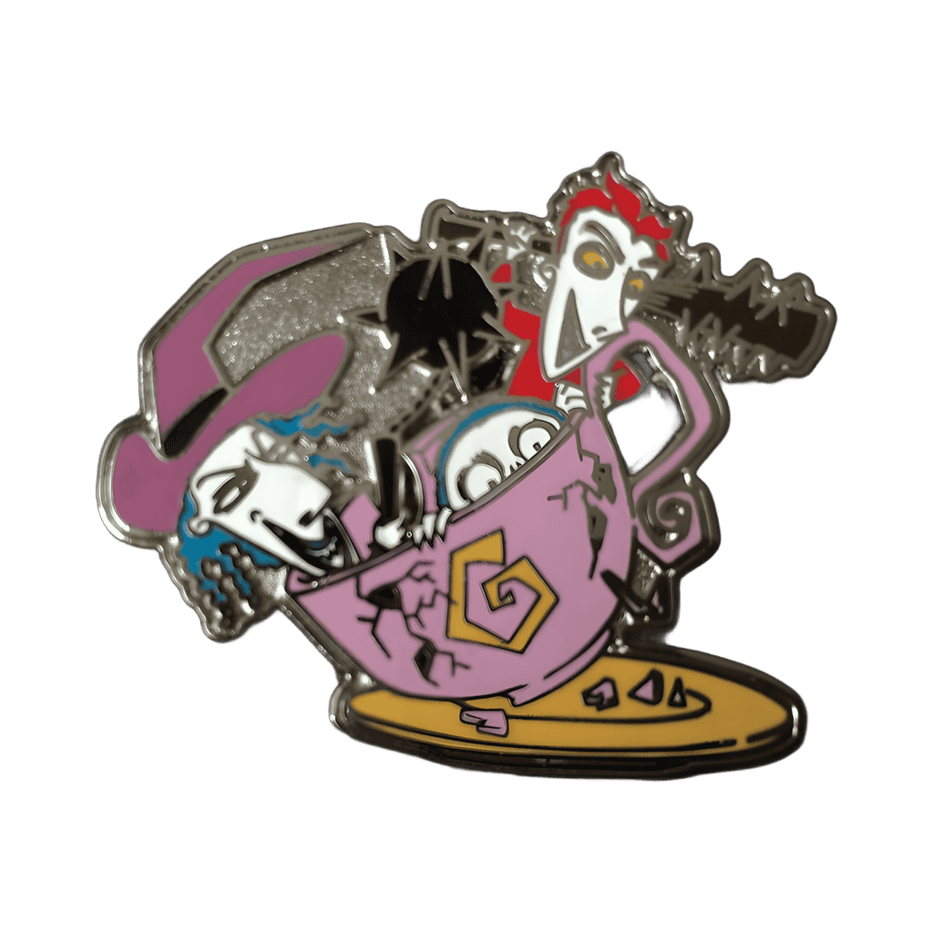 Lock, Shock, and Barrel on the Mad Tea Party - Chaser Disney pin