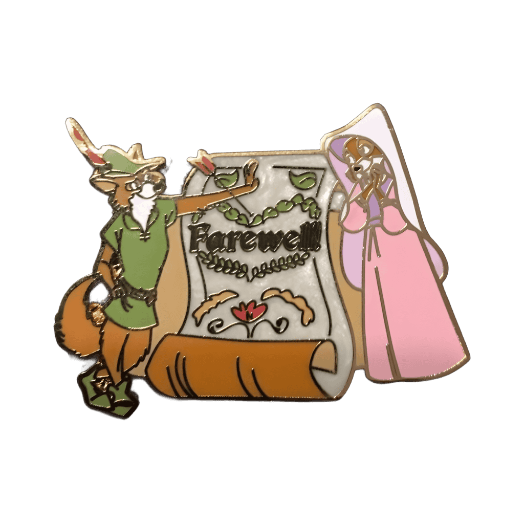 Goodbye Boxed Set - Robin Hood and Maid Marian Disney pin