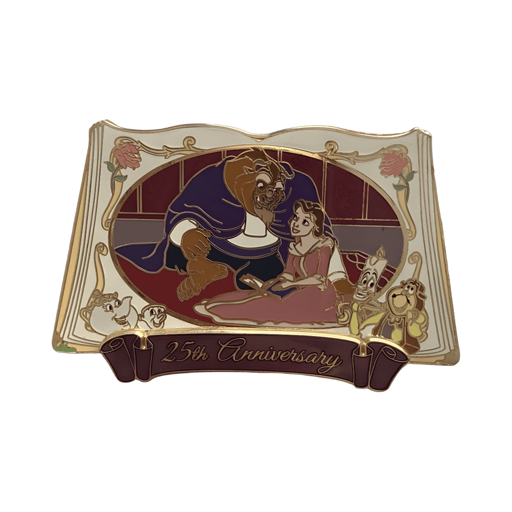 Beauty and The Beast 25th Anniversary Disney pin