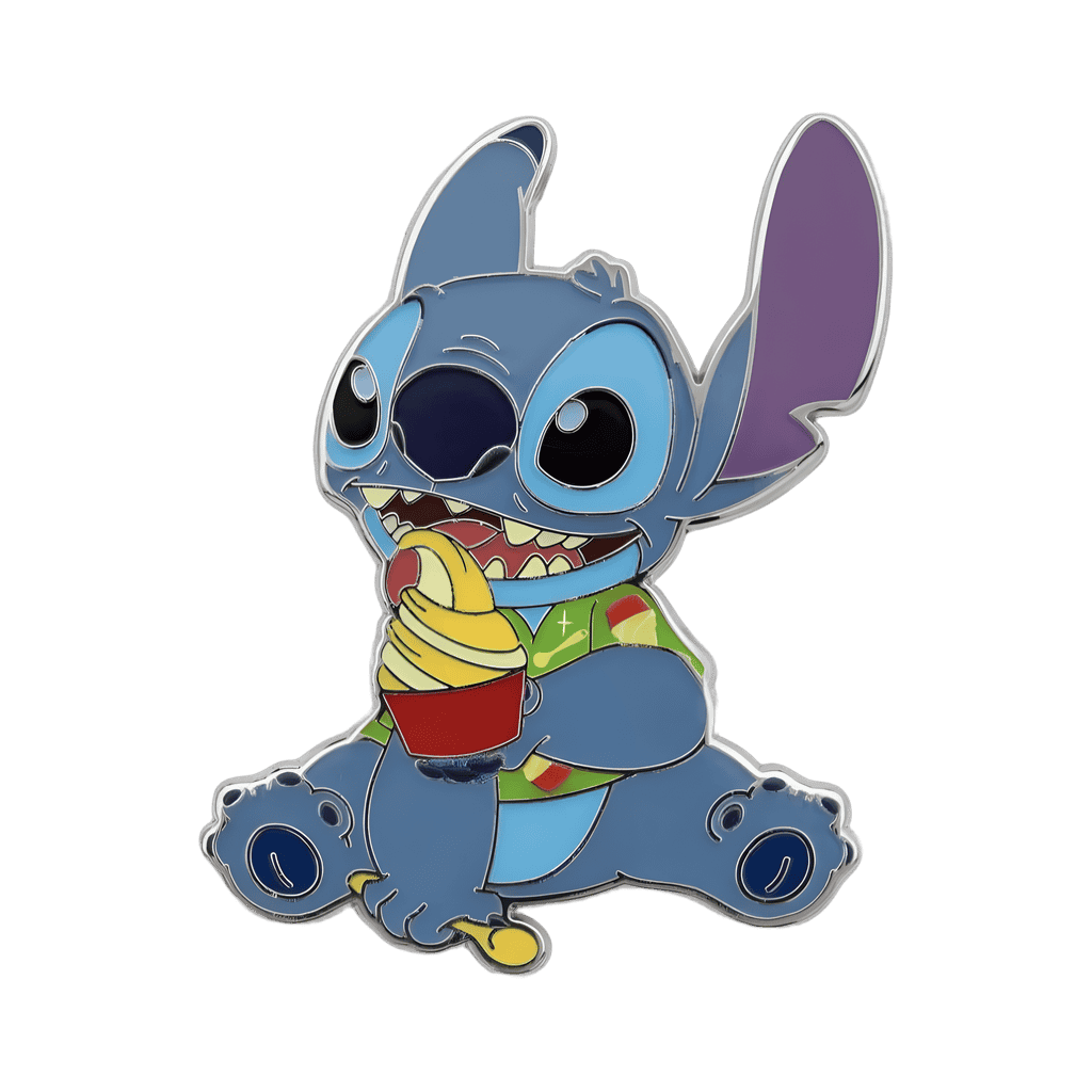 Stitch With Pineapple Swirl Disney pin