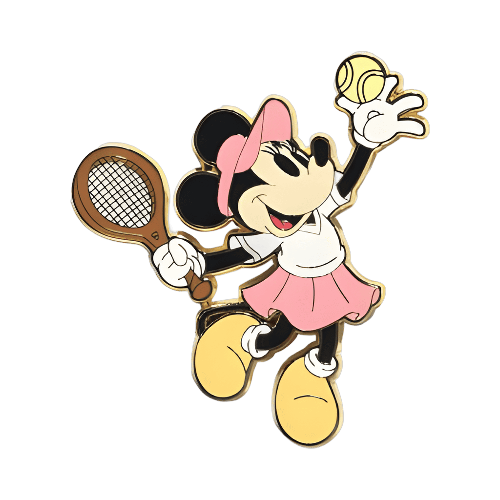 Minnie Mouse Playing Tennis Disney pin