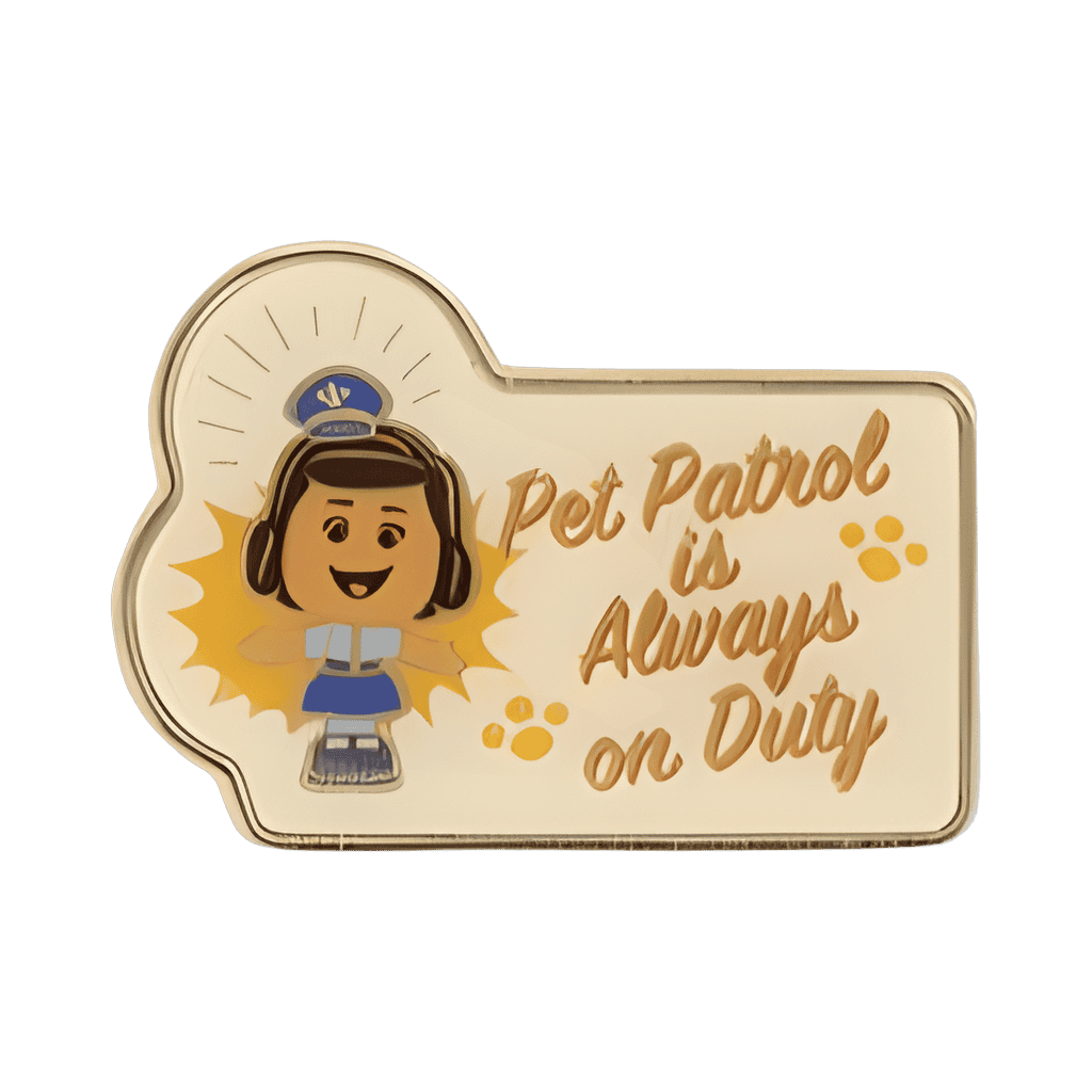 Pet Patrol Is Always On Duty - Officer McDimples Disney pin