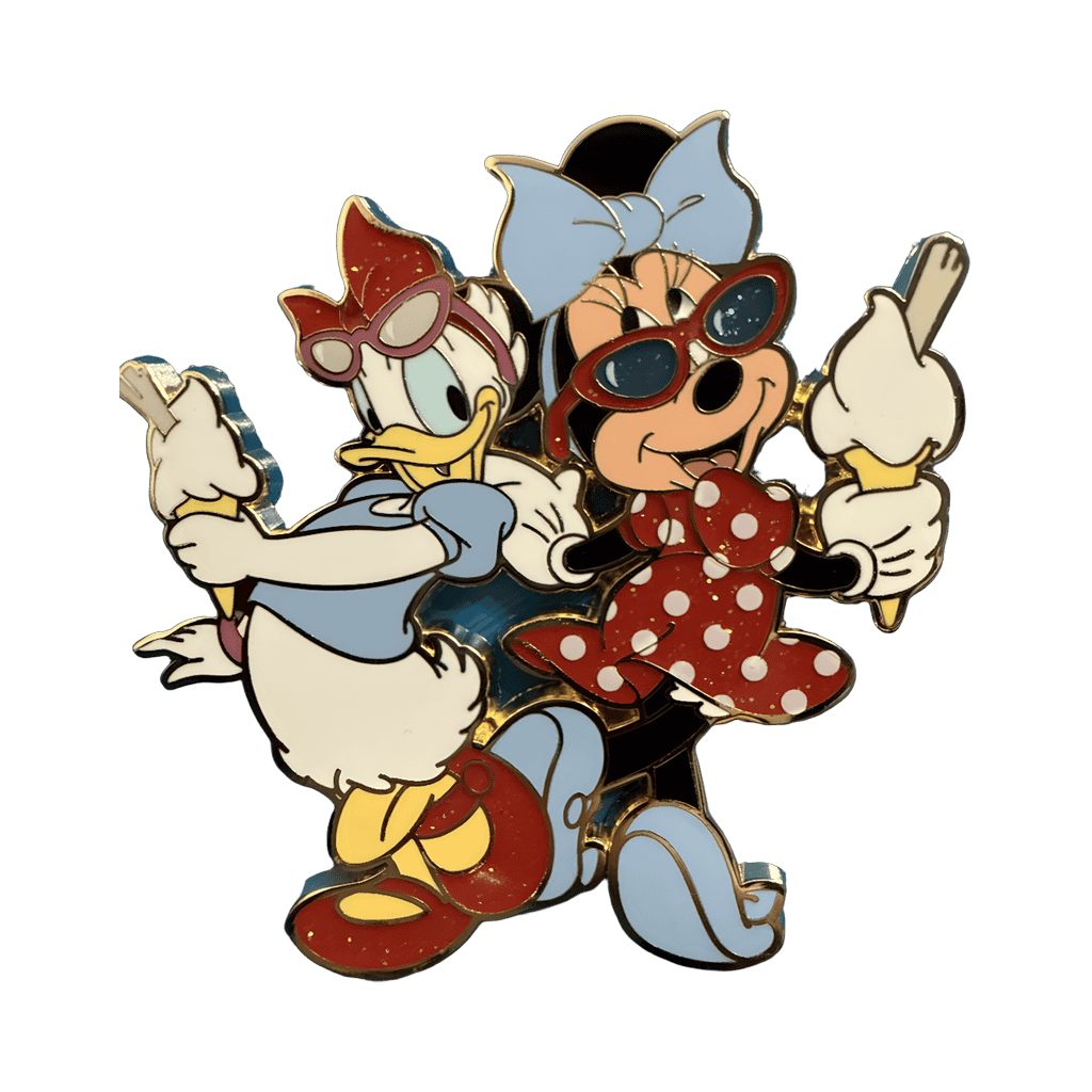 Minnie and Daisy Ice Cream Disney pin