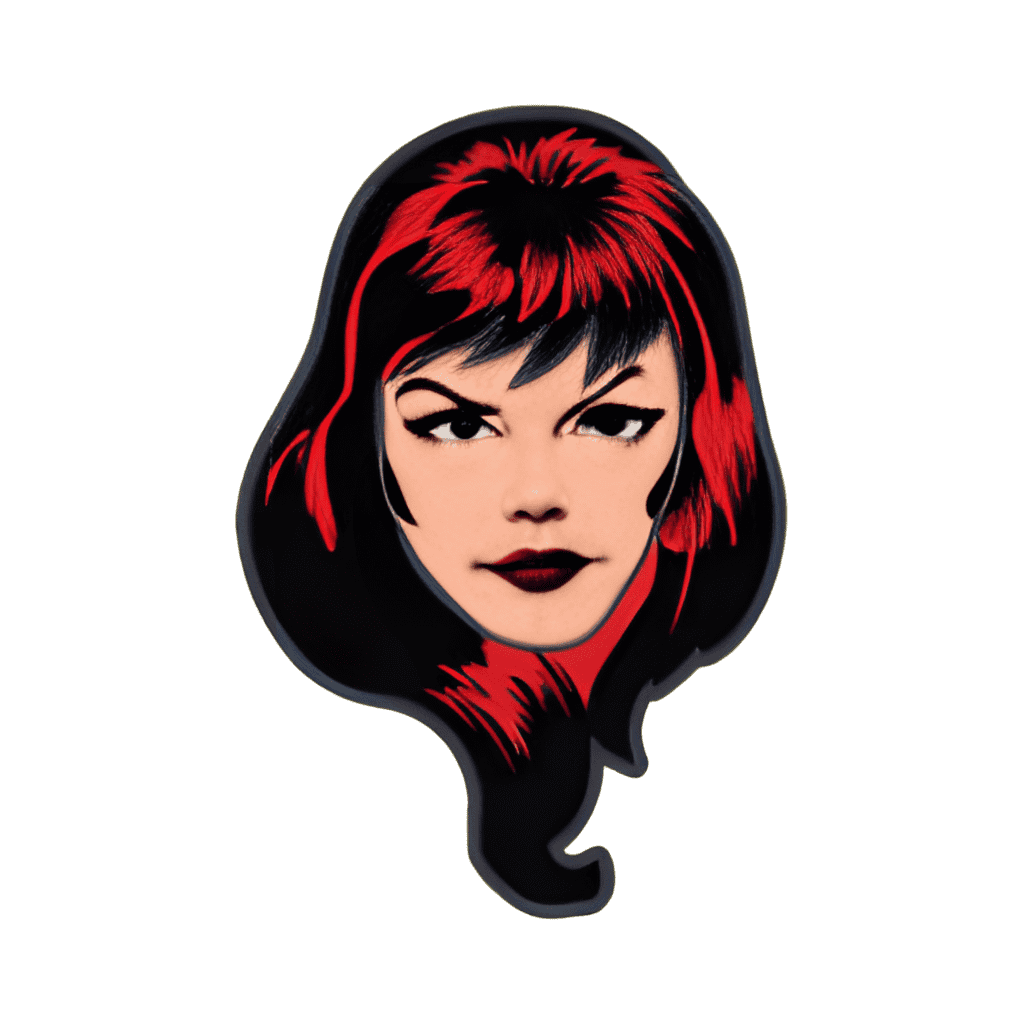 Black Widow Disney pin